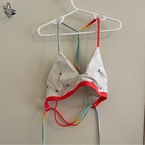 Hurley bralette style bikini top XS - shave ice print